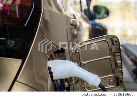 電動車充電插頭連接 電動車充電插頭連接 138619603