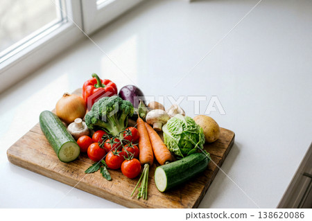 A lot of vegetables 138620086