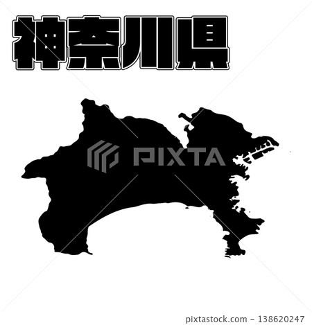 Kanagawa Prefecture Map 138620247