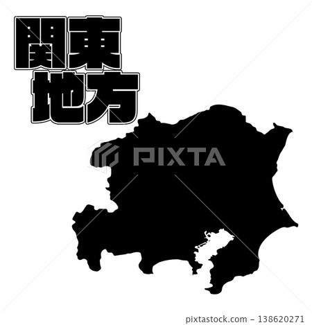 Kanto region map Kanto region map 138620271