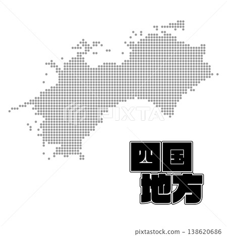四國地區地圖 138620686