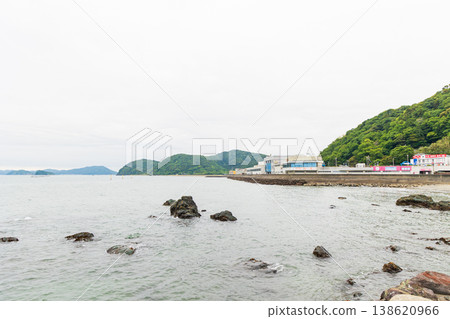 三重縣伊勢市二見浦海岸 三重縣伊勢市二見浦海岸 138620966