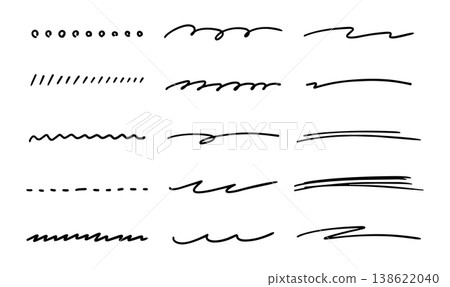 手寫線set_black 手寫線set_black 138622040