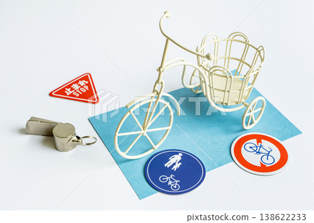 Image of a bicycle traffic ticket Image of a bicycle traffic ticket 138622233