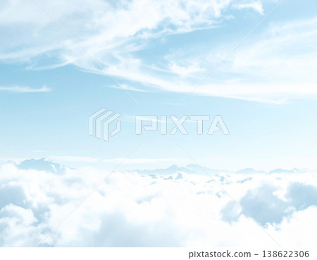 五彩斑斕的雲海 138622306