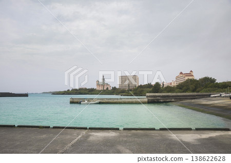 View from Hakua Fishing Port, Miyako Island View from Hakua Fishing Port, Miyako Island 138622628