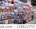 A store with many items on the shelves, including a variety of hair accessories 138622755
