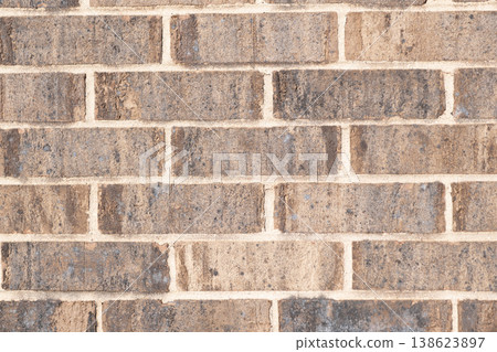 Wall texture background. Brick wall structure. Brick masonry background. Building material concept. Surface of brickwall. Textured brown backdrop. Urban brick setting Wall texture background. Brick wall structure. Brick masonry background. Building material concept. Surface of brickwall. Textured brown backdrop. Urban brick setting 138623897
