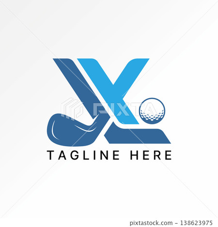 Letter LT or YL font with golf ball sport field typography monogram branding logo design graphic concept creative premium vector stock image top sell Letter LT or YL font with golf ball sport field typography monogram branding logo design graphic concept creative premium vector stock image top sell 138623975