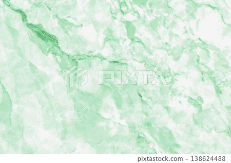 Green marble texture background with high resolution, top view of natural tiles stone in luxury and seamless glitter pattern. 138624488