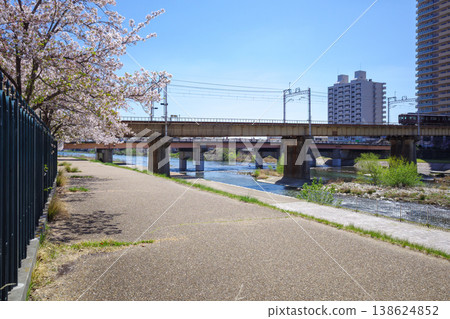 Hankyu Railway Imazu Line Railway Bridge Hankyu Railway Imazu Line Railway Bridge 138624852