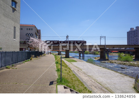 Hankyu Railway Imazu Line Railway Bridge Hankyu Railway Imazu Line Railway Bridge 138624856