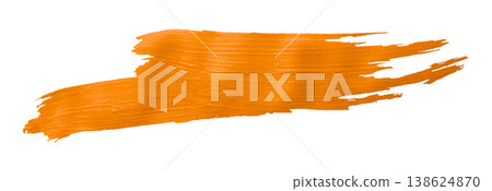orange watercolor background. Artistic hand paint. Isolated on transparent background. orange watercolor background. Artistic hand paint. Isolated on transparent background. 138624870