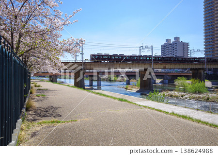 Hankyu Railway Imazu Line Railway Bridge Hankyu Railway Imazu Line Railway Bridge 138624988