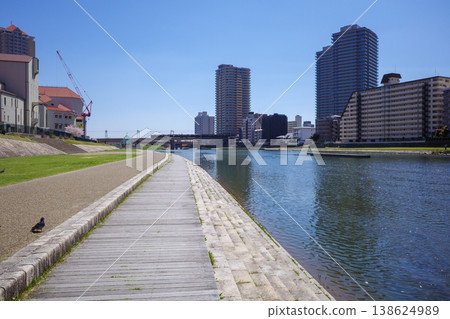 Hankyu Railway Imazu Line Railway Bridge Hankyu Railway Imazu Line Railway Bridge 138624989