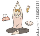 Women who do yoga 138625134