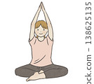 Women who do yoga 138625135