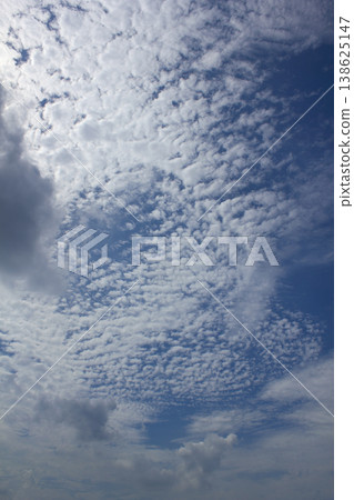 It's a cloudy evening sky. It's a cloudy evening sky. 138625147