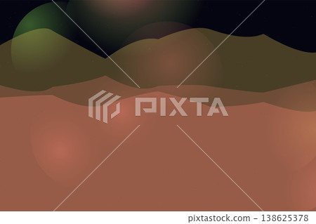 Abstract Gradient Landscape Modern Wave Background 138625378