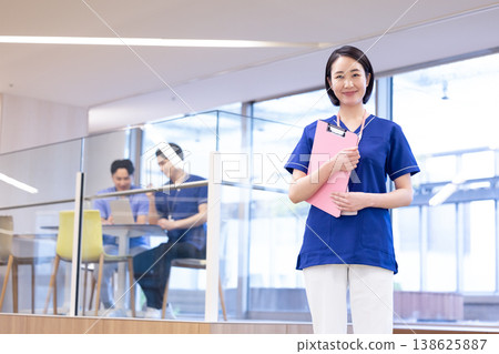 Medical Portrait of a female nurse Photo shoot with the cooperation of the Tokyo Electronics College of Denpa Gakuen, a school corporation Medical Portrait of a female nurse Photo shoot with the cooperation of the Tokyo Electronics College of Denpa Gakuen, a school corporation 138625887