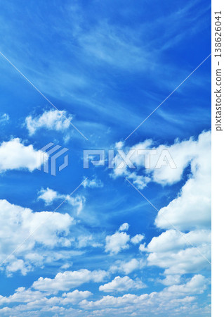 Summer blue sky and clouds Summer blue sky and clouds 138626041