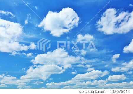 Summer blue sky and clouds Summer blue sky and clouds 138626043