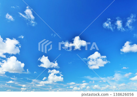 Summer blue sky and clouds Summer blue sky and clouds 138626056