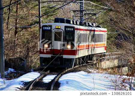 穿越會津的雪中之旅…前往僻靜的「男鹿高原站」~6050系列 穿越會津的雪中之旅…前往僻靜的「男鹿高原站」~6050系列 138626101