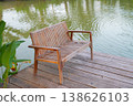 Riverside lounge chairs with a garden-like atmosphere. 138626103