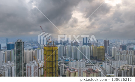 April 6 2026 Kowloon Urban Skyline Under Dramatic Skies April 6 2026 Kowloon Urban Skyline Under Dramatic Skies 138626215