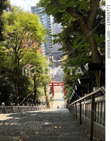 愛宕神社的成功階梯 愛宕神社的成功階梯 138626771