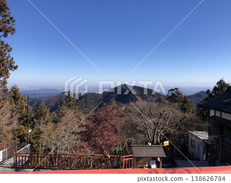 從奧多摩禦岳神社眺望的景色 138626784