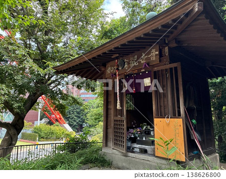 紅葉山如意輪觀音像，位於東京鐵塔腳下 138626800