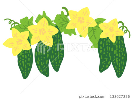 苦瓜的插圖 138627226