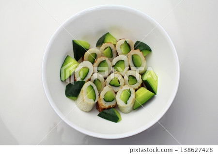 Chikuwa and cucumber 138627428