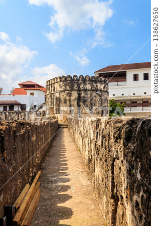 Old Fort, also known as the Arab Fort is a fortification located in Stone Town in Zanzibar, Tanzania Old Fort, also known as the Arab Fort is a fortification located in Stone Town in Zanzibar, Tanzania 138627650