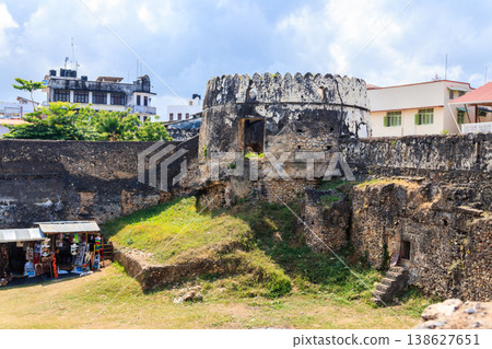 Old Fort, also known as the Arab Fort is a fortification located in Stone Town in Zanzibar, Tanzania Old Fort, also known as the Arab Fort is a fortification located in Stone Town in Zanzibar, Tanzania 138627651