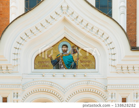Mosaic on Alexander Nevsky Cathedral in Tallinn 138628282