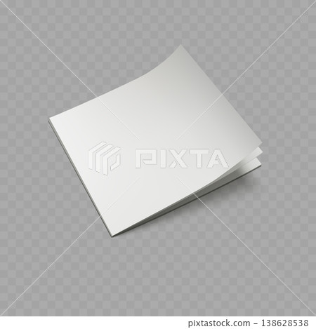 Realistic Floating Blank Brochure Mockup Set. Vector White Softcover Magazine or Booklet Templates with Shadow. Realistic Floating Blank Brochure Mockup Set. Vector White Softcover Magazine or Booklet Templates with Shadow. 138628538