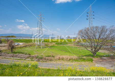 Rural landscape of Fushimi, Kyoto City Rural landscape of Fushimi, Kyoto City 138628877