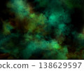 A background image with a green haze against a dark background. 138629597