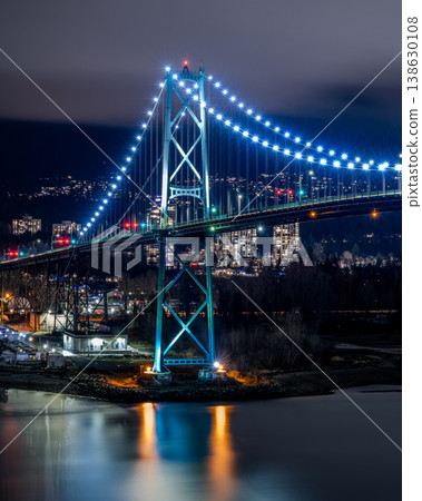 A suspension bridge in Vancouver, Canada A suspension bridge in Vancouver, Canada 138630108
