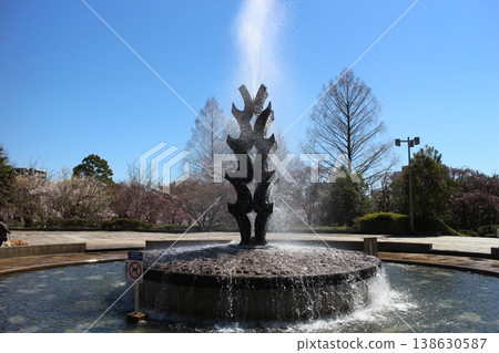 Sendai City, Miyagino Ward, Tsutsujigaoka Park, Fountain 138630587