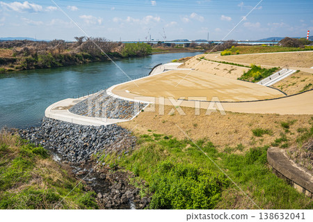 Uji River scenery, Fushimi Ward, Kyoto City 138632041
