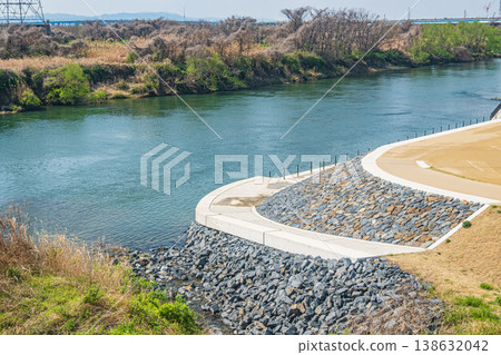 京都會伏見區宇治川風光 138632042