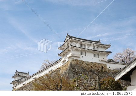 Himeji Castle in full bloom of spring (Himeji City, Hyogo Prefecture) 138632575