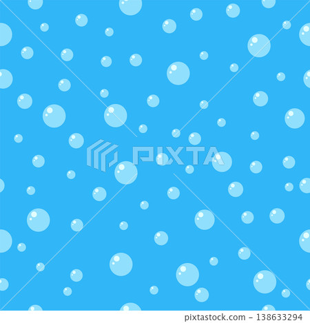 Water air bubble seamless pattern Water air bubble seamless pattern 138633294