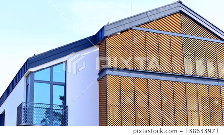 Apartments in residential complex. Housing structure at modern house. Architecture for property investment. and architecture details. Urban abstract - windows of apartment building. Apartments in residential complex. Housing structure at modern house. Architecture for property investment. and architecture details. Urban abstract - windows of apartment building. 138633971