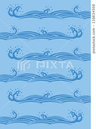 波浪紋理 02 138634508