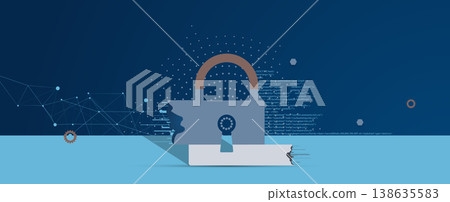 Future cyber technology design for business and internet project. 138635583